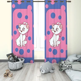 پرده کودک طرح پیشی مدل W5092