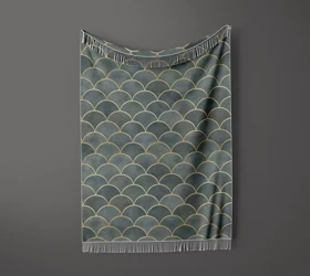 شال مبل ریش دار classic 89