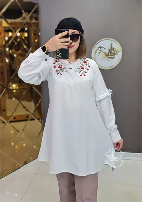 شومیز مانتویی لویسا
