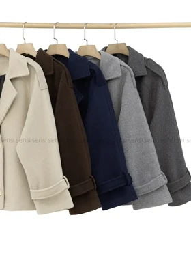 کراپ کت موهری آستر دار کد1005034