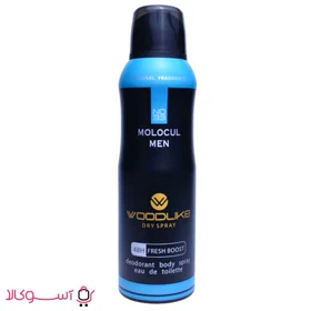 اسپری بدن مردانه وودلایک مدل molocul men حجم 200 میل