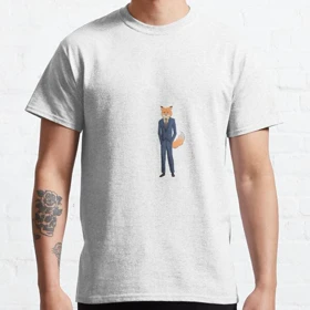 تیشرت fantastic fox | تیشرت آقای روباه شگفت‌انگیز طرح Mr Fox Classic کد 116158