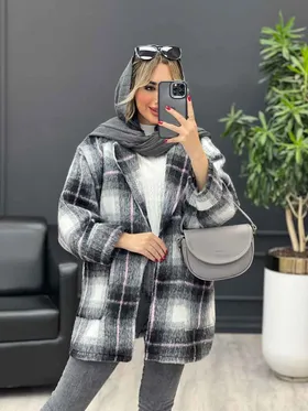 پالتو جلو باز یقه انگلیسی