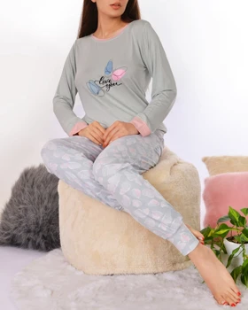 تیشرت و شلوار پروانه های عاشق زنانه