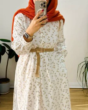 پیراهن مانتویی بابونه