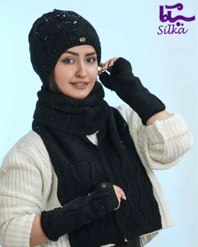 شال و کلاه زنانه گلناز
