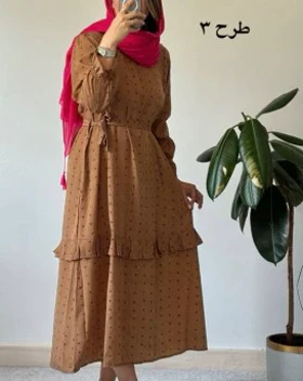 پیراهن مانتویی نارین 5