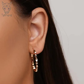 گوشواره ژوپینگ حلقه‌ای بلوگا