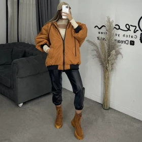 کاپشن پفی خلبانی