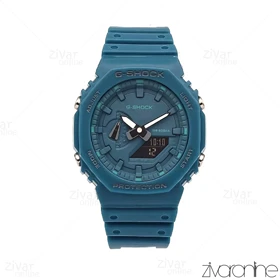 ساعت جی شاک GA2100 مردانه چند موتوره آبی نیلی 106177