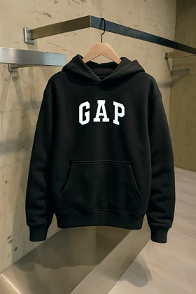 هودی مشکی طرح Gap