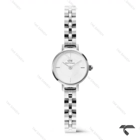 ساعت دنیل ولینگتون زنانه مینی Petite سیلور صفحه سفید DW-10122-L