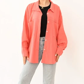 شومیز حصیری گلبهی کد 1012