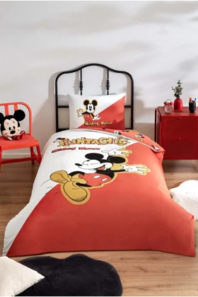 سرویس روتختی یک نفره Özdilek مدل Mickey Mouse Funtastic - چندرنگ