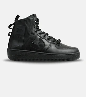 کفش کتانی ساق‌دار مردانه مشکی NIKE AIRFORCE AF1