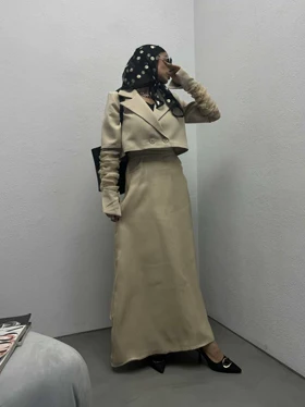 ست کت و دامن توری
