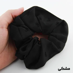 کش مو دخترانه مدل پاپیونی پارچه ای (مشکی)
