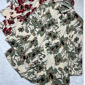 مانتو زنانه کراش گل‌دار