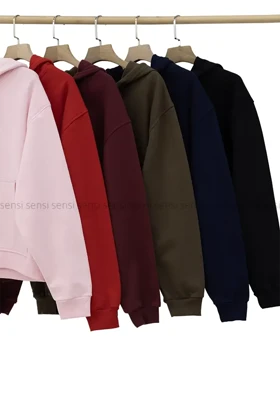 هودی جلو زیپ باکسی کد1004808