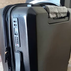 چمدان کودک مرد عنکبوتی سایز 20 رنگ مشکی