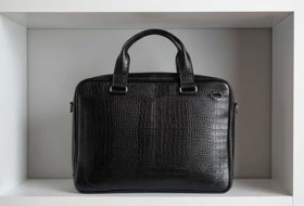 کیف اداری مدل ابرویی چرم طبیعی گاوی