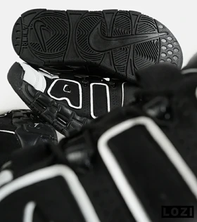 کفش کتانی مردانه و زنانه مشکی سفید NIKE Air More Uptempo '96