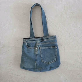 کیف جین اسپورت ساده کد 8010