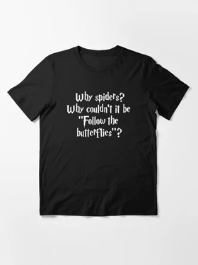 تیشرت هری پاتر تیشرت Follow the butterflies کد 164635