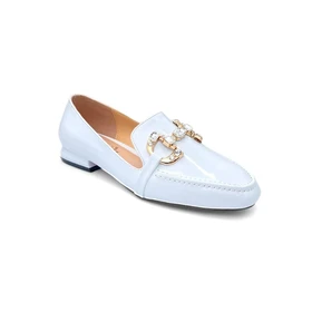 کفش کالج زنانه مدل Flat shoes - 0036_White