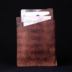 جاکارتی مردانه چرم یلسان مدل فوژان کد 021-SH