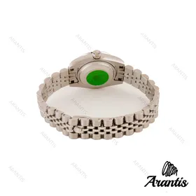ساعت رولکس زنانه صفحه مهندسی مشکی w-6594