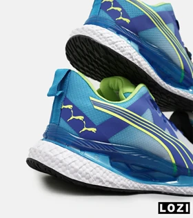 کفش کتانی ورزشی سفید آبی فسفری مردانه و زنانه PUMA