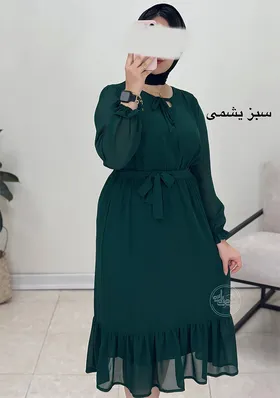 پیراهن حریر هیلدا