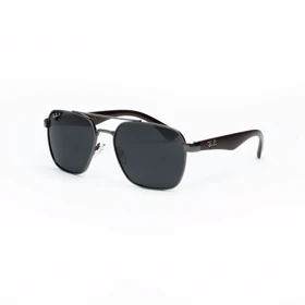 عینکآفتابی مردانه پلاریزه ریبن Ray.Banمدل SG-3483با طراحی جدید دسته چوب ومدلی لوکس