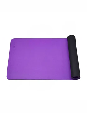 مت یوگا و پیلاتس Unisex بدون برند EVA تن زیب 6 میلیمتری دو رنگ 60*180