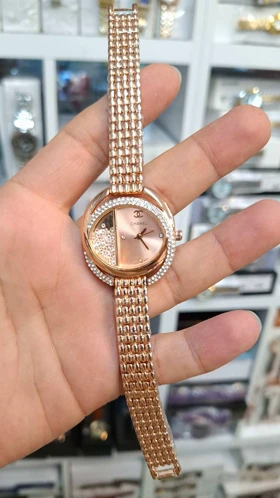 ساعت مچی زنانه چنل Chanel موتور کوارتز باکیفیت و طراحی زیبا