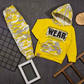 هودی شلوار اسپرت بچه گانه چریکی WEAR