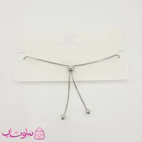 دستبند آسانسوری دخترانه وای اس ایکس نقره ای