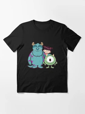 تیشرت کارخانه هیولاها | تیشرت Monsters inc طرح Monster Mates کد 123356