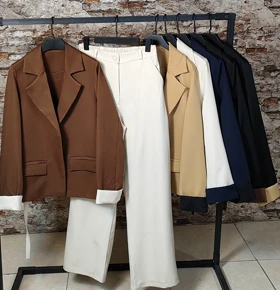 ست کت و شلوار ترکیبی مدل کیانا کد 50276