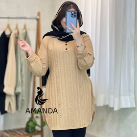 تونیک بلند مراکشی زنانه کد 1568