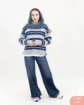 بلوزبافت راه راه 2178