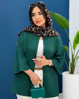 شومیز یقه‌هفت بامک