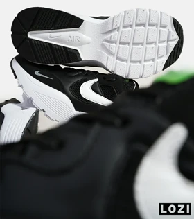 کفش کتانی مردانه و زنانه مشکی سفید NIKE air max intrlk lite