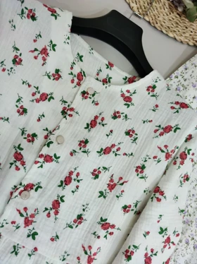 شومیز گل‌گلی دلماه