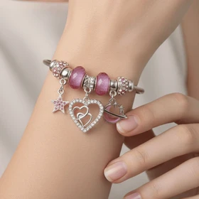 دستبند پاندورا مدل زحل