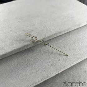 گوشواره زنانه کراس مدل گل 20416