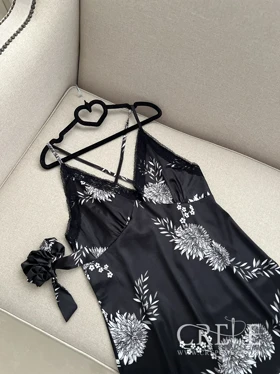 لباس خواب پیراهنی طرح دار لورنزا