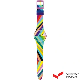 ساعت مچی مردانه و زنانه سواچ SWATCH مدل SUOW155