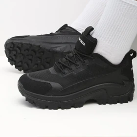 بوت اسپرت مردانه نیم ساق‌دار مدل caterpillar کاترپیلار رنگ مشکی کد 4888